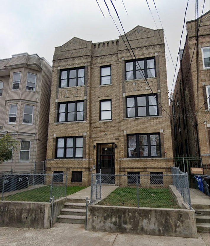 Jersey City 6-unit brick multifamily building